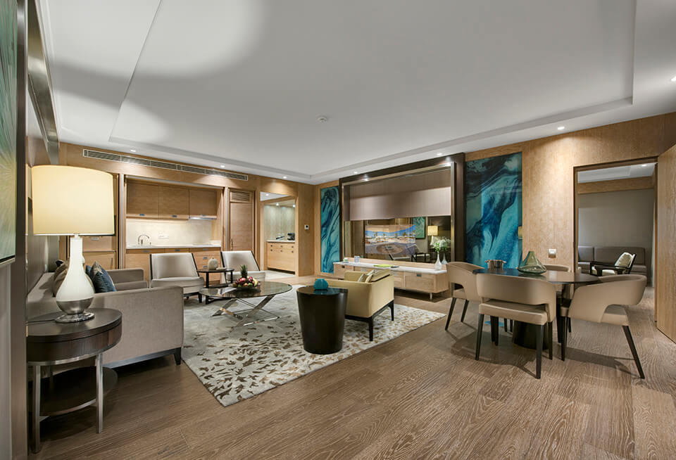 Regnum Carya Baron Villa Changing Room